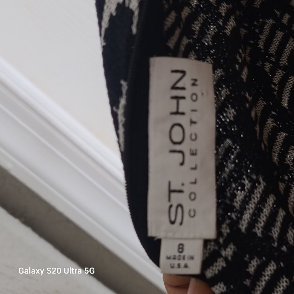 ST. JOHN COLLECTION DRESS AND JACKET